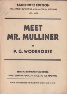 P. G. Wodehouse - Meet Mr. Mulliner [antikvár]