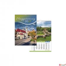 P4111 - 0253 - Naptár fali pd Magyarország 30x42 cm 2027