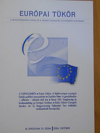 Balás Gábor - Európai Tükör 2006. október [antikvár]