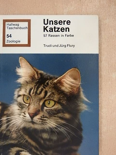 Jürg Flury - Unsere Katzen [antikvár]