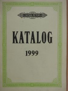 Edition Peters Katalog 1999 [antikvár]
