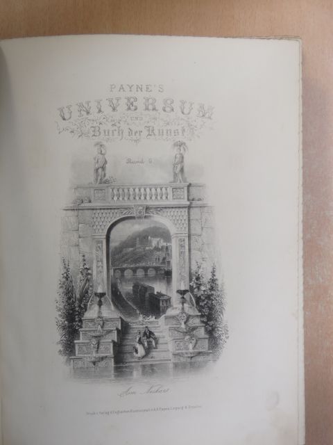 Payne's Universum und Buch der Kunst 6. (gótbetűs) [antikvár]