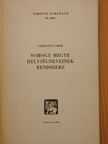 Várkonyi Imre - Somogy megye helységneveinek rendszere [antikvár]