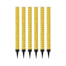 Arany színű tortatűzijáték, 18 cm - 6 db