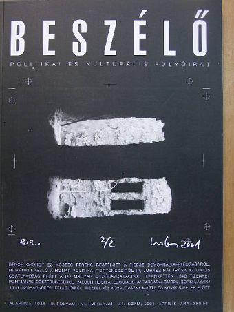 Eörsi László - Beszélő 2001. április [antikvár]