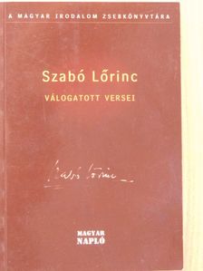 Szabó Lőrinc - Szabó Lőrinc válogatott versei [antikvár]