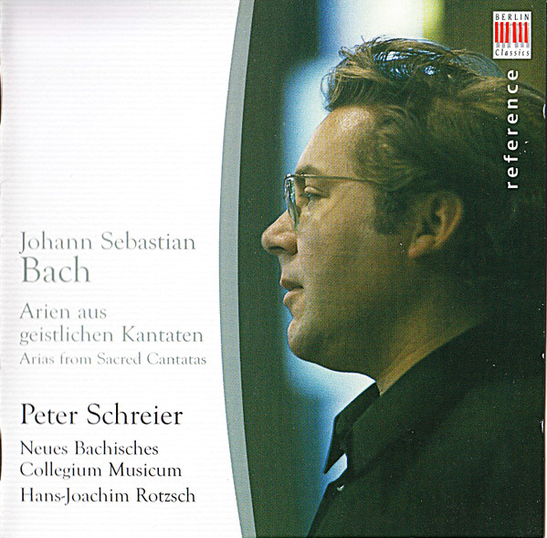 Bach - ARIEN AUS GEISTLICHEN KANTATEN CD PETER SCHREIER