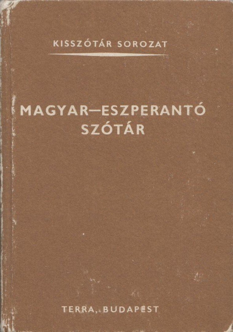 PECHAN ALFONZ - Magyar-eszperantó szótár [antikvár]