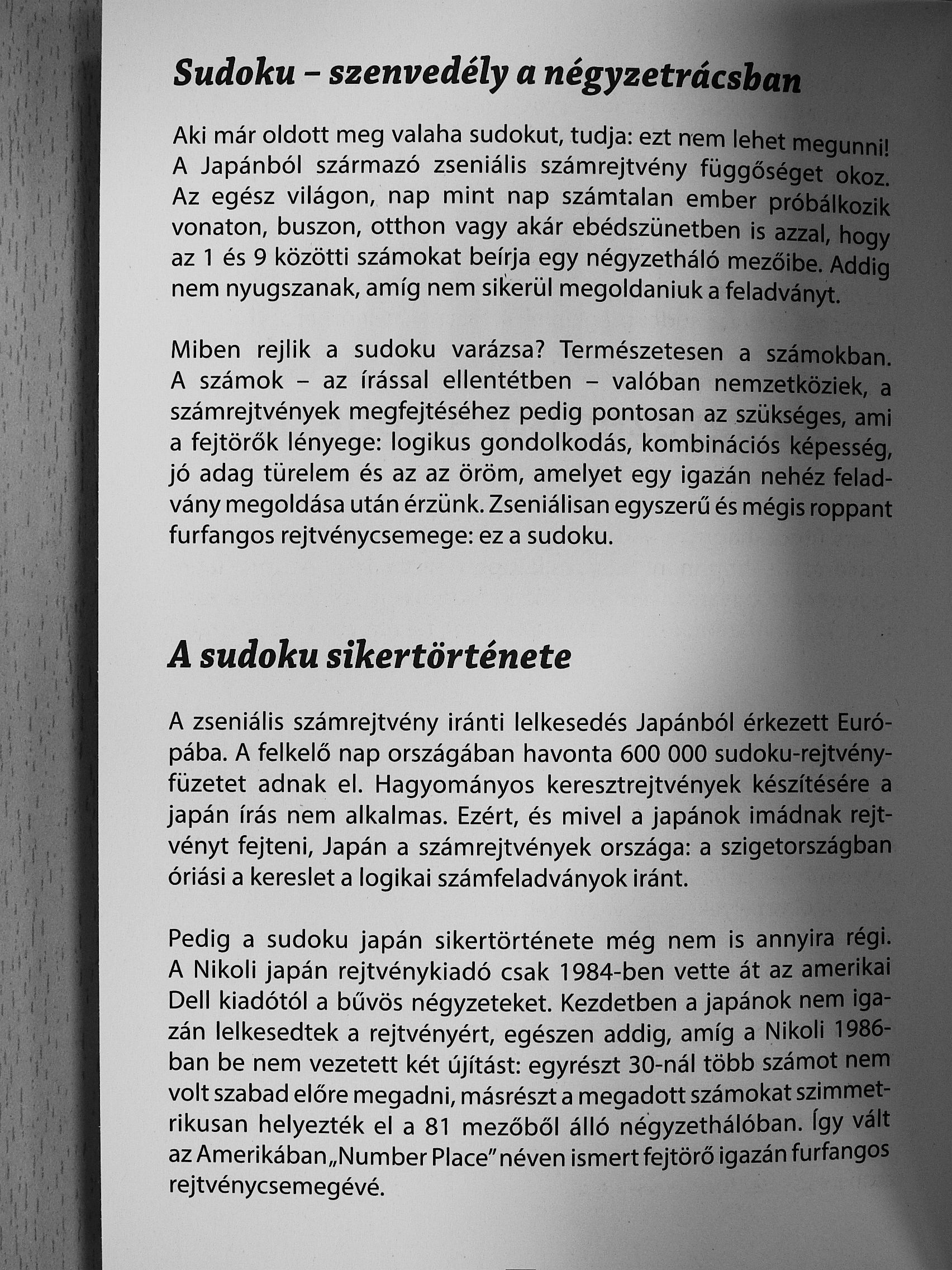 Sudoku [antikvár]