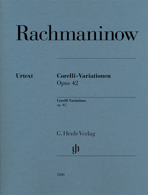 RAHMANYINOV / RACHMANINOW - CORELLI-VARIATIONEN OP.42 (N. GERTSCH)