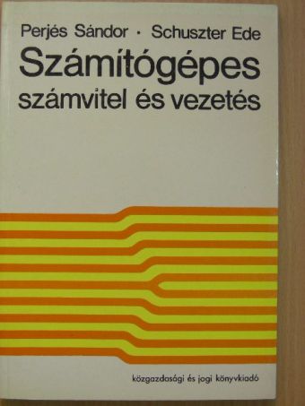 Dr. Schuszter Ede - Számítógépes számvitel és vezetés [antikvár]