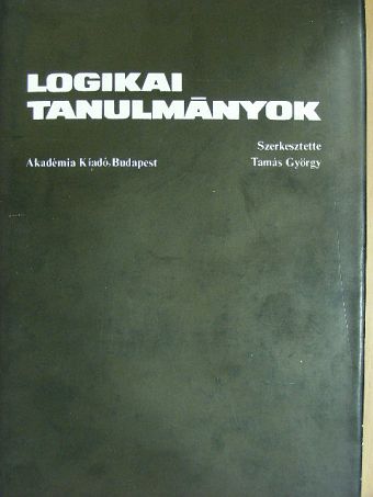 Erdei László - Logikai tanulmányok [antikvár]