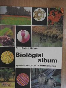 Dr. Lénárd Gábor - Biológiai album [antikvár]