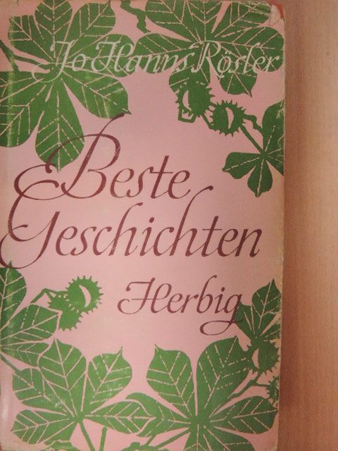 Jo Hanns Rösler - Beste Geschichten [antikvár]