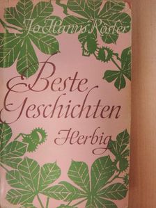 Jo Hanns Rösler - Beste Geschichten [antikvár]