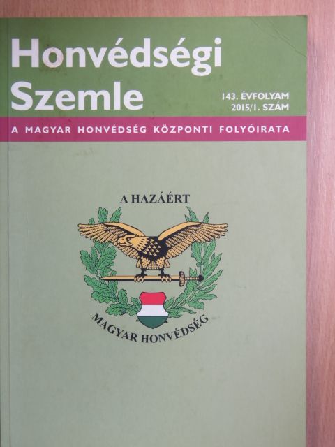 Dr. Bordás Mária - Honvédségi Szemle 2015. január [antikvár]