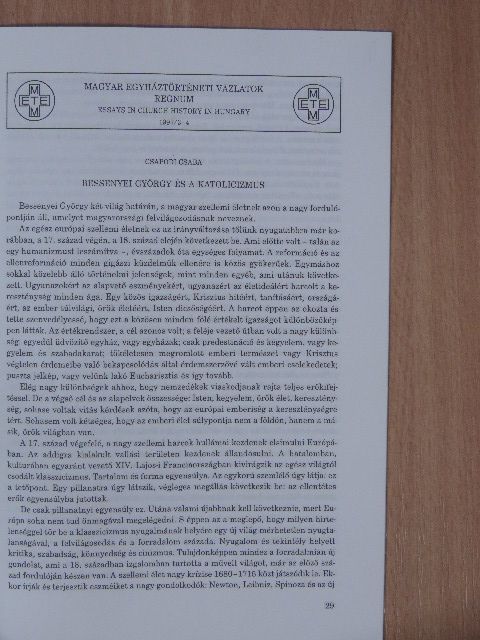 Csapodi Csaba - Bessenyei György és a katolicizmus [antikvár]