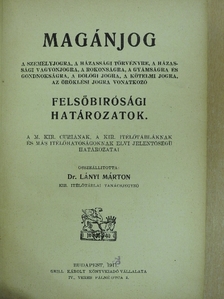 Magánjog I. (töredék) [antikvár]