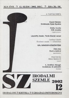 Fónod Zoltán - Irodalmi szemle 2002/ 12 [antikvár]