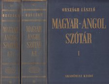 ORSZÁGH LÁSZLÓ - Magyar-angol szótár I-II. [antikvár]