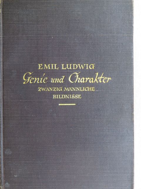 Emil Ludwig - Genie und Charakter [antikvár]