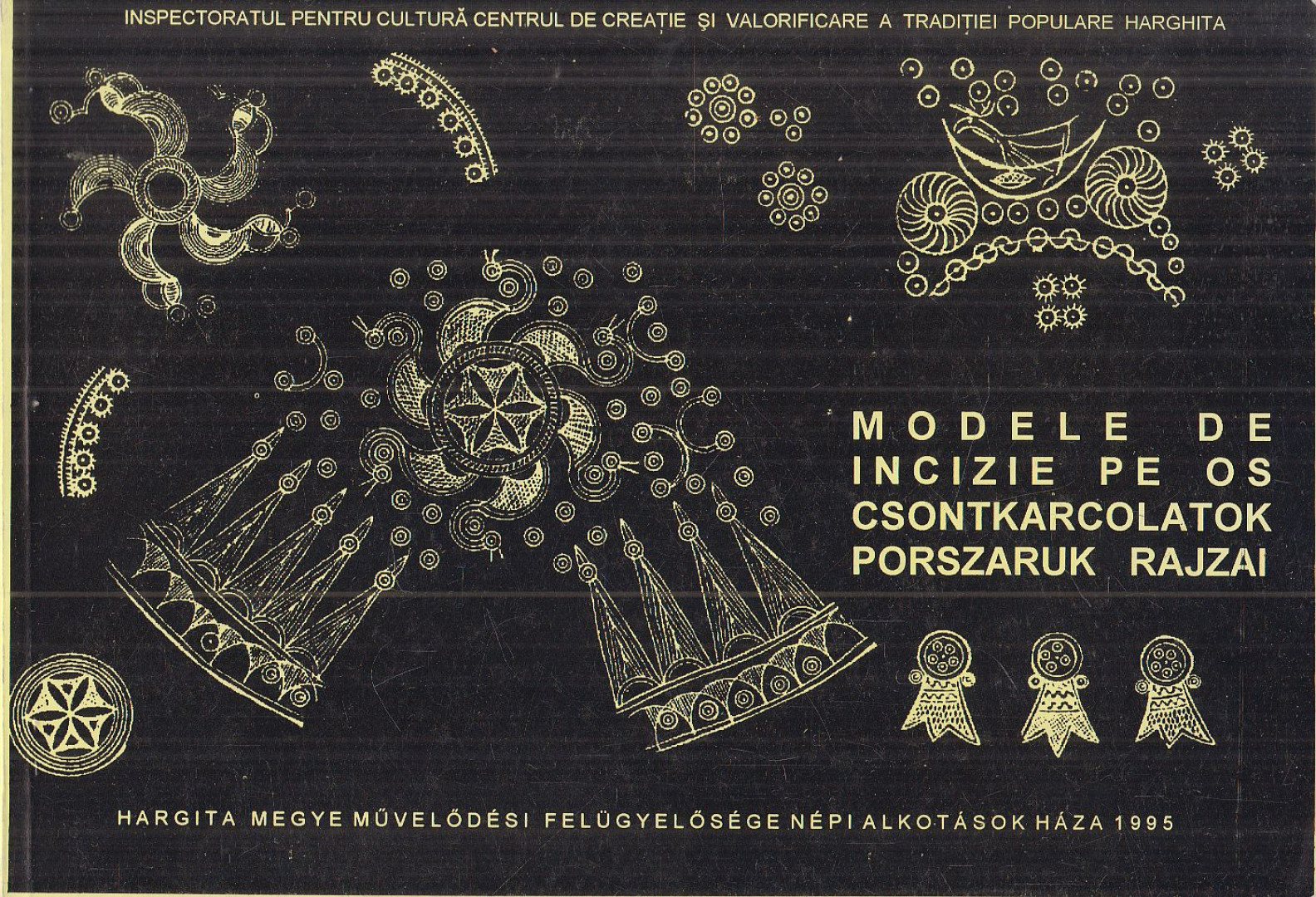 Molnár István, Ovidiu Marcovici - Modele de incizie pe os / Csontkarcolatok, porszaruk rajzai (reprint) [antikvár]