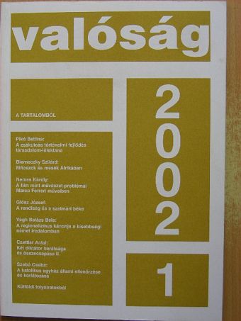 Balassa Zoltán - Valóság 2002. január [antikvár]