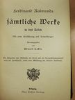 Ferdinand Raimund - Ferdinand Raimunds Sämtliche Werke I-III. (gótbetűs) [antikvár]