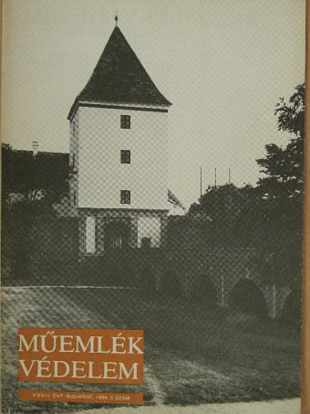 Dercsényi Dezső - Műemlékvédelem 1984/3. [antikvár]