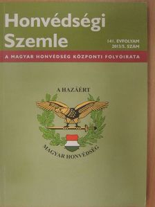 Benkő Tibor - Honvédségi Szemle 2013. szeptember [antikvár]