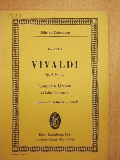 Antonio Vivaldi - Concerto C minor [antikvár]