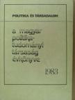 Ágh Attila - A Magyar Politikatudományi Társaság évkönyve 1983. [antikvár]