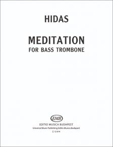 HIDAS FRIGYES - MEDITATION FOR BASS TROMBONE