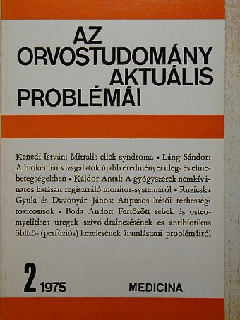 Boda Andor - Az orvostudomány aktuális problémái 1975/2 [antikvár]