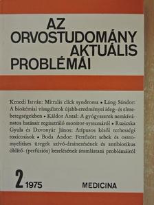 Boda Andor - Az orvostudomány aktuális problémái 1975/2 [antikvár]