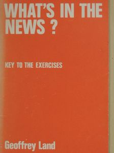 Geoffrey Land - What's in the News? [antikvár]