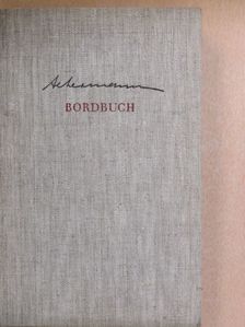 Walter Ackermann - Bordbuch [antikvár]
