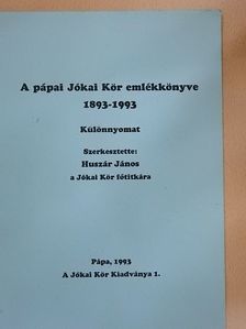 Németh Éva - A pápai Jókai Kör emlékkönyve [antikvár]