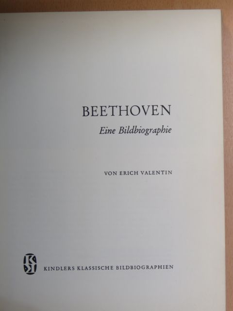 Erich Valentin - Beethoven [antikvár]