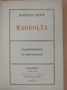 Rákosi Jenő - Magdolna [antikvár]