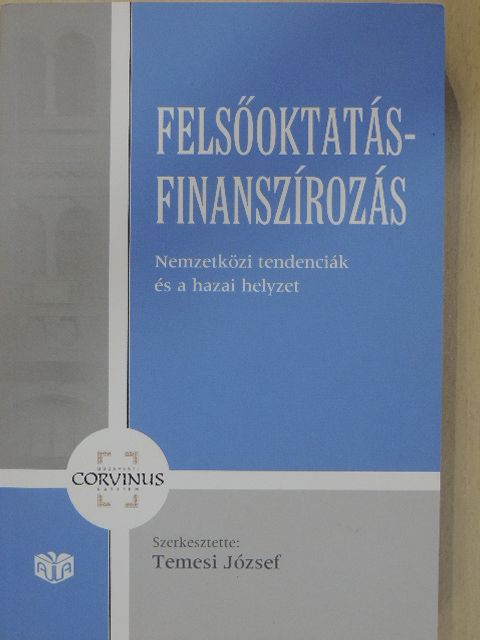 Berlinger Edina - Felsőoktatás-finanszírozás [antikvár]