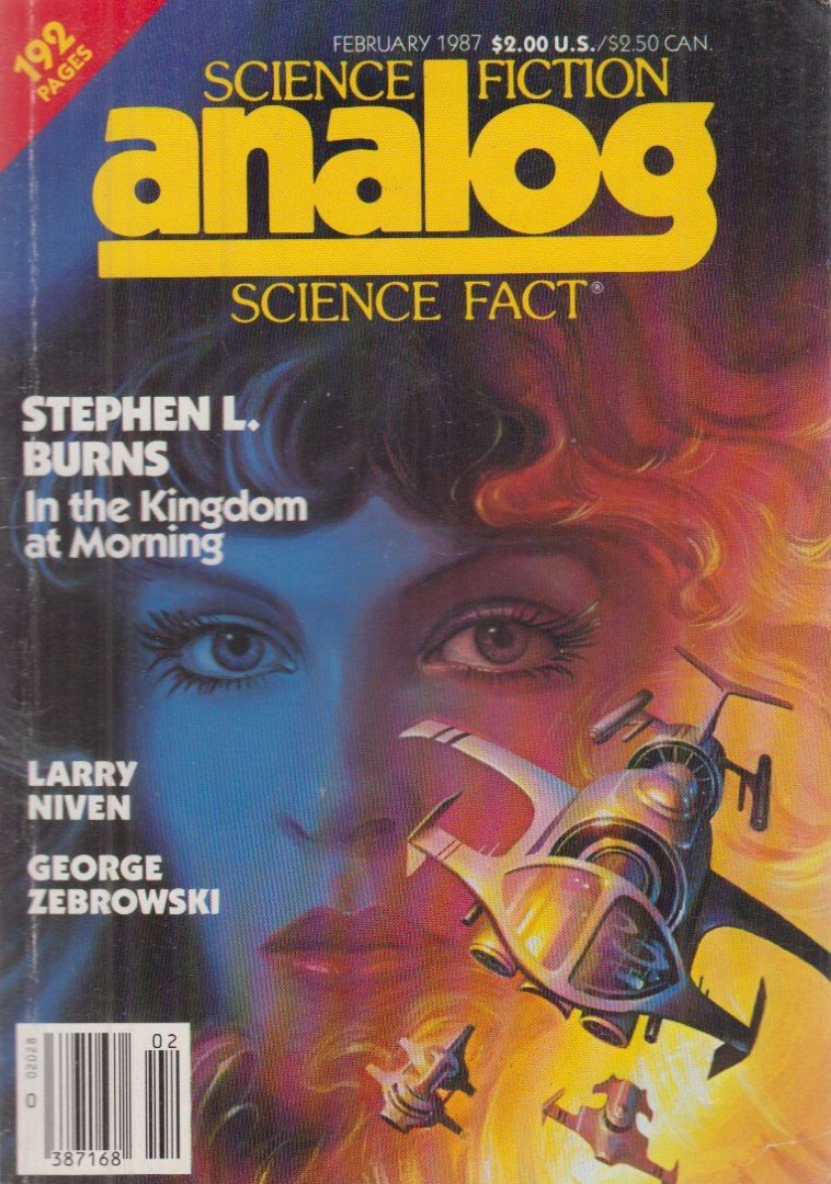 Stephen L. Burns, Larry Niven, George Zebrowski - Analog Science Fiction / Science Fact February 1987 [antikvár]
