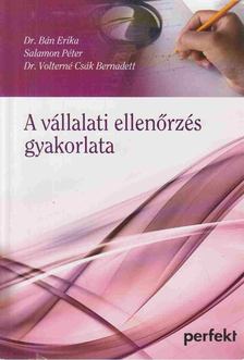 A vállalati ellenőrzés gyakorlata [antikvár]