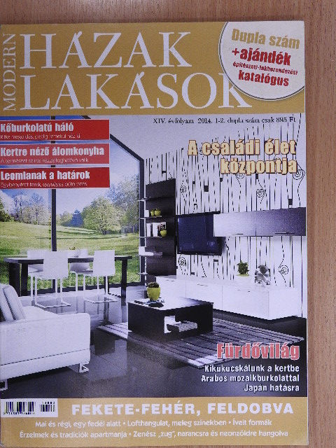 Modern Házak, Lakások 2014/1-2. [antikvár]