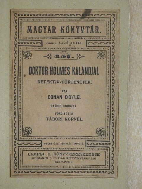 Conan Doyle - Doktor Holmes kalandjai 5. [antikvár]