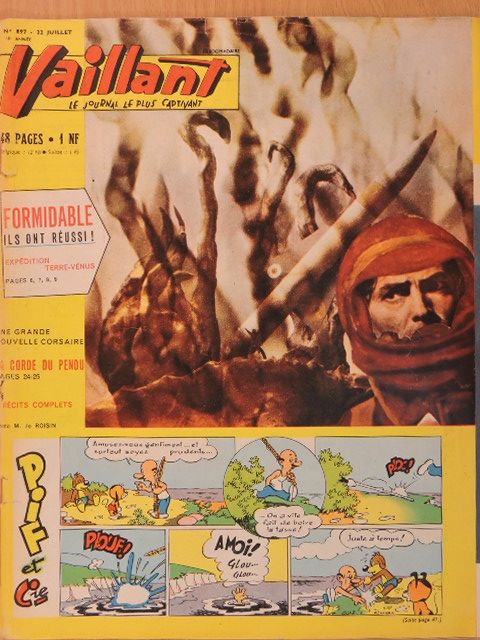 Jean Tabary - PIF Vaillant 22. Juillet 1962 [antikvár]