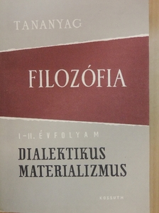 M. A. Dinnyik - Dialektikus materializmus [antikvár]