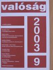 Adelbert Reif - Valóság 2003. szeptember [antikvár]