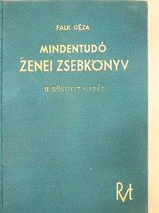 Falk Géza - Mindentudó zenei zsebkönyv [antikvár]