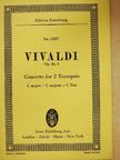Antonio Vivaldi - Concerto for 2 Trumpets and Strings Orchestra [antikvár]